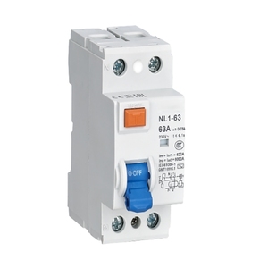 MCB 2P 4P NL1-63 63A 30mA เซอร์กิตเบรกเกอร์แบบดิฟเฟอเรนเชียลป้องกันกระแสไฟรั่วไหลชนิดทองแดงสำหรับอุตสาหกรรม 230/400V แบบ Curve C - Product Image 1