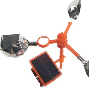 Ahuyentador de aves solar que repelente a las aves al reflejar el sonido de depredadores a través de espejos poliédricos - Product Image 3