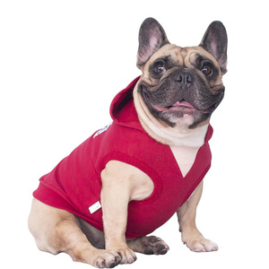 Qiqu Fournisseur Personnalisé Nouveaux Sweats à Capuche Designer pour Chiens – Vêtements pour Bouledogues Français, Pugs et Chiens Anglais - Product Image 2