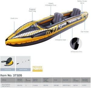Kayak <span class=keywords><strong>gonflable</strong></span> <span class=keywords><strong>ZRAY</strong></span> 37326 PVC ST. CROIX avec pompe à pied, pagaie de kayak et siège de kayak <span class=keywords><strong>gonflable</strong></span>, bateau <span class=keywords><strong>gonflable</strong></span> - Product Image 4