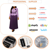 C8646 Costumes pour femmes tendance, vêtements de bureau, élégant, slim, à carreaux, col en V, manteau, jupe plissée maxi, ensemble deux pièces, costumes de travail pour femmes