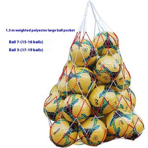 Accesorios Deportivos Personalizados - Bolsa de Red para Balones Grandes con Capacidad para 10-30 Balones para Baloncesto, Fútbol, Voleibol - Product Image 6