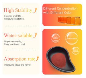 水溶性食品中毒性CAS 7235-40-7 B-カロテン2% ベータカロテン栄養補助食品 - Product Image 4