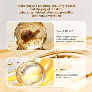 Atacado Private Label Orgânico Coreano Cuidados Com A Pele Caracol Creme Tudo em Um Encolher Poros Hidratante Anti-envelhecimento Beleza Creme - Product Image 5