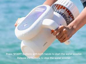 Scooter sous-marin à double moteur compatible avec les sports nautiques <span class=keywords><strong>piscine</strong></span> pour enfants - Product Image 2