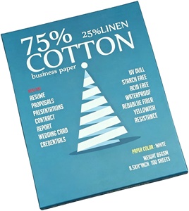 Papier Coton Haute Qualité 85 g/m² Motif Cerf <span class=keywords><strong>de</strong></span> Forêt avec Bandes Holographiques Bleues et Filigrane pour Étiquettes <span class=keywords><strong>de</strong></span> Protection <span class=keywords><strong>de</strong></span> Marque - Product Image 1