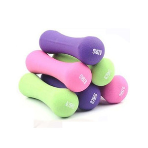 Coloré Commercial Fitness Gym Offres Spéciales Haute Qualité Deluxe Nouveau Style Vinyle Trempage Exercice Haltère - Product Image 6