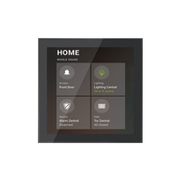 Panneau tactile carré en alliage d'aluminium Sunworld 7,6 pouces IPS électrique pour la maison intelligente, contrôle Android, hôtel, camping-car, garage, utilisation automobile