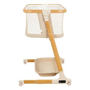 OEM ODM Electric Auto <strong>Swing</strong> Timed Bluetooth Smart Bedside Sleeper Cradle Kids Infant Toddler Cot Bed Newborn Crib Baby Bassinet - Product Image 3