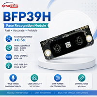 Módulo Biométrico Multimodal Compacto BFP39H, Detección de Vivos por Reconocimiento Facial y Vena de la Palma de la Mano, Módulo UART USB2.0 para Control de Acceso y Asistencia