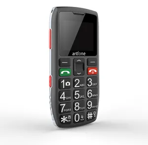 Artfone c1 bán buôn điện thoại thanh 2g điện thoại di động người cao tuổi điện thoại di động nút lớn cho người cao niên tính năng điện thoại cao cấp sos