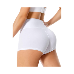 Shorts de sport pour femmes, taille haute, coupe skinny, 3 pouces, respirants, pour yoga, entraînement, cyclisme, <span class=keywords><strong>danse</strong></span>, taille élastique, style décontracté, 8% - Product Image 1