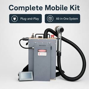 Machine de décapage de rouille au laser portative 200W, équipement de nettoyage par impulsions pour moules métalliques, automobile et industriel - Product Image 6