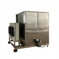 Machine à glaçons automatique 1T 2T 3T 5T par jour pour chaînes de restauration rapide, bars, hôtels, cafés, services de traiteur, R404A, 380V 440V