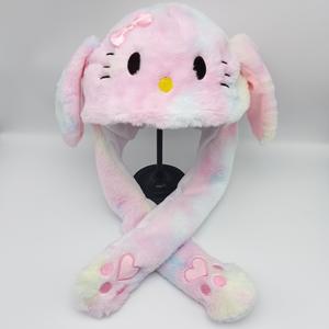 Vente en gros d'<span class=keywords><strong>oreilles</strong></span> de lapin Douyin Chapeau à <span class=keywords><strong>oreilles</strong></span> mobiles Jouet en coton polyester pour enfants Style de décrochage du marché de nuit Fonction de soulagement du stress - Product Image 3