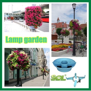 Maceta Colgante para Jardín Vertical, Poste de Lámpara con Jardinera, Producto Más Vendido - Product Image 2