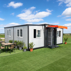 Casa Contenedor Expandible Tengshuo <span class=keywords><strong>de</strong></span> 20, 30 y 40 pies con Cocina Prefabricada, Baño, <span class=keywords><strong>Ducha</strong></span> y Suministro <span class=keywords><strong>de</strong></span> Energía para Hotel, Villa, Hospital, Campamento - Product Image 1