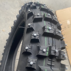 Neumático de Motocicleta GUMMY 140/80-18 90/90-21, Más Resistente en Nieve y <span class=keywords><strong>Hielo</strong></span>, <span class=keywords><strong>Neumáticos</strong></span> Exteriores <span class=keywords><strong>con</strong></span> <span class=keywords><strong>Clavos</strong></span> - Product Image 2