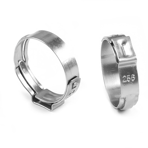 Produsen W4 penjepit selang telinga tunggal klem jalur bahan bakar penjepit pipa hidrolik Diameter 15.6mm kualitas tinggi - Product Image 1