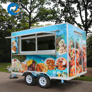 Camion de cuisine mobile entièrement équipé en acier inoxydable et aluminium, remorque de concession personnalisée à vendre pour la vente de restauration rapide - Product Image 5