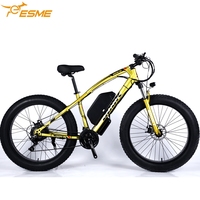 Vélo électrique pliant 48 1000W avec gros pneus de 26 pouces, vélo électrique pliant ebike de bonne qualité, approvisionnement direct d'usine