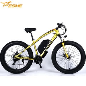 Bicicleta eléctrica plegable de 48/1000W, llanta ancha de 26 pulgadas, ebike plegable, almacén de la UE con buena calidad, suministro directo de fábrica - Product Image 4