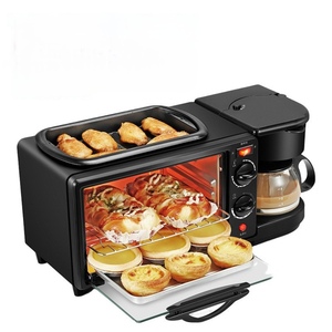 Factory Sale 12L Large Capacity Multifunctional 3 in 1 <b>Breakfast</b> <b>Makers</b> Coffee Machine Build Covers Pizza Ovens Home Multi-funct - Product Image 6