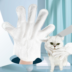 Gants de nettoyage humides <span class=keywords><strong>pour</strong></span> animaux, lingettes nettoyantes, personnalisées, de marque, <span class=keywords><strong>pour</strong></span> chiens et chats, unités - Product Image 5