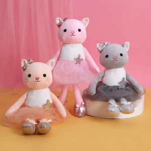 Obral besar mainan mewah kelinci kucing hewan balerina gaun balet boneka boneka mewah Flamingo angsa kelinci peluche de bailarina - Product Image 4
