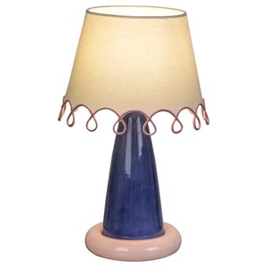 Creamy Loop Color Block Table Lamp Warm <b>Light</b> Tricolor E26 LED Eye Caring <b>Night</b> <b>Light</b> Bedroom Bedside Decor - Product Image 5