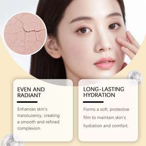 Crème hydratante douce au curcuma pour le soin quotidien de la peau du visage, douce, délicate et rafraîchissante - Product Image 3