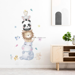 Pegatina <span class=keywords><strong>de</strong></span> animales <span class=keywords><strong>de</strong></span> dibujos animados, Mural <span class=keywords><strong>de</strong></span> león, elefante, Panda <span class=keywords><strong>para</strong></span> dormitorio <span class=keywords><strong>de</strong></span> niños, papel tapiz autoadhesivo <span class=keywords><strong>para</strong></span> sala <span class=keywords><strong>de</strong></span> estar <span class=keywords><strong>de</strong></span> bebé, calcomanía decorativa - Product Image 6
