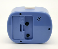 Réveil rétro carré couleur unie silencieux petit réveil portable alimenté par batterie chevet bureau salon