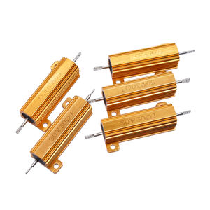 <span class=keywords><strong>50W</strong></span> 100W Aluminium Power Metal Shell Case Résistance bobinée 0.01R ~ 100K 1 6 <span class=keywords><strong>8</strong></span> 10 20 200 500 1K 10K Ohm Résistance RX24 Igmopnrq - Product Image 3