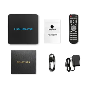 Ăng Ten 4G Lte Android 10 TV Box OEM HLQ Max + 4K Siêu HD Player Dual Wifi Amlogic S912 Octa Lõi DDR3 RAM Android Máy Nghe Nhạc Thông Minh