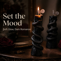 Weihnachts-Diwali Schlangenförmige Gedrehte Sojawachs-Kerze Biologisch Abbaubar Ungiftig Aromatherapie-Kerze Handgemachte Vintage-Heimdekoration Atmosphäre