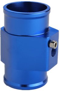 26-40MM 알루미늄 수온 티 센서 어댑터 자동차 개조용 범용 연료/오일 압력 게이지 조인트 맞춤 로고 - Product Image 4