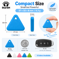 Traceur Bluetooth anti-perte en gros pour animaux de compagnie, collier, clés, portefeuille, alarme bidirectionnelle, logo personnalisé, OEM, ODM