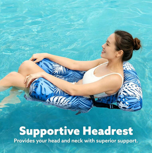 Chaise Flottante Gonflable Personnalisée pour Adultes – Transat Portable pour Piscine – Chaise Flottante Gonflable pour Activités Aquatiques - Product Image 3