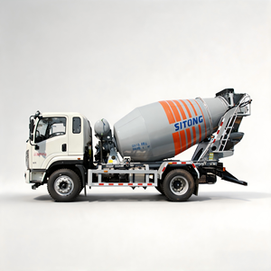 Camion malaxeur à béton SHACMAN 4X2 4M3, véhicule de livraison de béton à charge lourde - Product Image 1