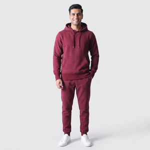 Chándal Deportivo para Hombre, Transpirable, de Secado Rápido, con Capucha, Estampado, 100% Algodón, Invierno, Tallas Grandes, Última Colección - Product Image 1
