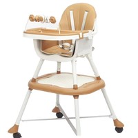 Chaise haute multifonctionnelle en plastique détachable pour enfants de 16 ans, pour garçons et filles, avec table à manger compacte pour tout-petits