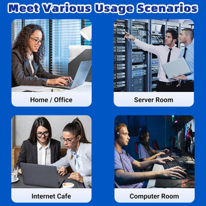 Câble Ethernet CAT 8 40 Gbps tressé en nylon plat, blindé, pour réseau Internet, longueurs 5M, 10M, 15M, 20M, 30M - Product Image 5