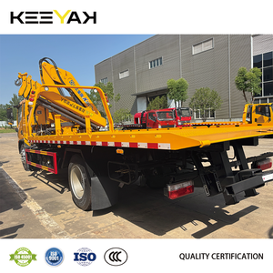 Camion de remorquage DongFeng de haute qualité avec treuil hydraulique, flèches télescopiques, bras de levage, véhicule à moteur, déblaiement d'obstacles, sauvetage - Product Image 5