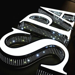 Skyseen tùy chỉnh 3D chữ kênh đầy màu sắc Led Logo cửa hàng cửa sổ hiển thị dấu hiệu miễn phí đứng có thể thay đổi màu sắc cho cửa sổ cửa hàng - Product Image 4