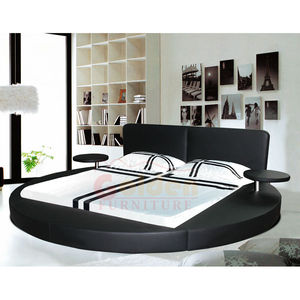 Hot Bán Sang Trọng Nội Thất Phòng Ngủ Thiết Lập Đầy Đủ Da Nữ Hoàng Kích Thước Vòng Giường Trên Bán - Product Image 6