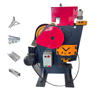 Kim loại và thép cắt và khoan kết hợp máy ironwork máy móc chế biến kim loại hình đặc biệt - Product Image 4