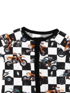 Miozing Vêtements pour bébés en gros en stock, pyjamas pour enfants en <span class=keywords><strong>bambou</strong></span>, pantalons de jogging pour enfants, vêtements de nuit pour enfants à double fermeture éclair - Product Image 6