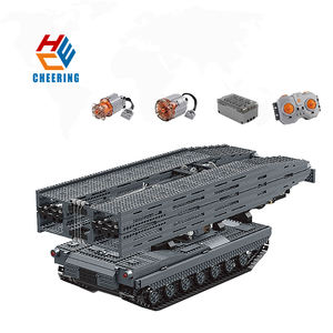 Mould King 20002 Tanque Militar de Control Remoto, Vehículo Blindado, Puente, Estructura de Coche, Juego de Bloques de Construcción para Niños - Product Image 1