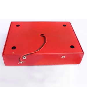Station d'interphone SIP mains libres couleur rouge avec numérotation automatique pour ascenseur, modèle KNZD-13, fournie par l'usine - Product Image 6